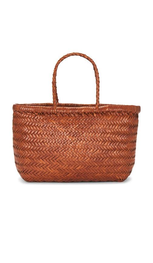 dragon diffusion triple jump mini bag in tan.