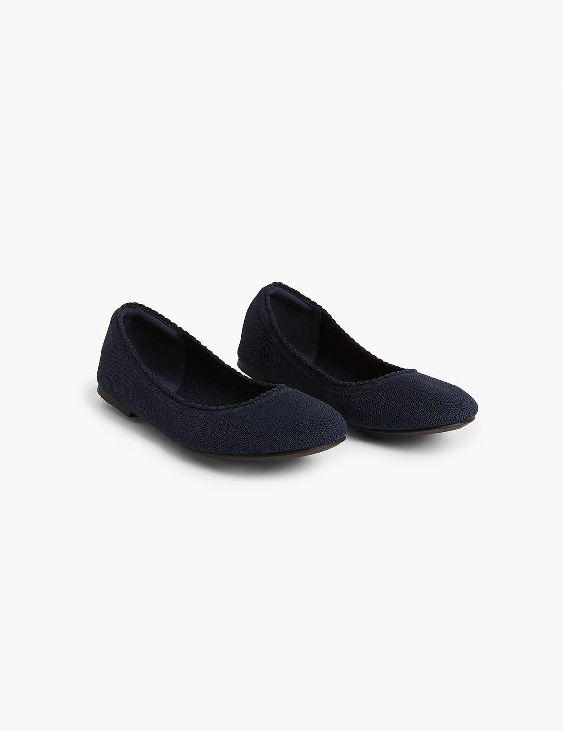 dream cloud stretch knit ballet flat