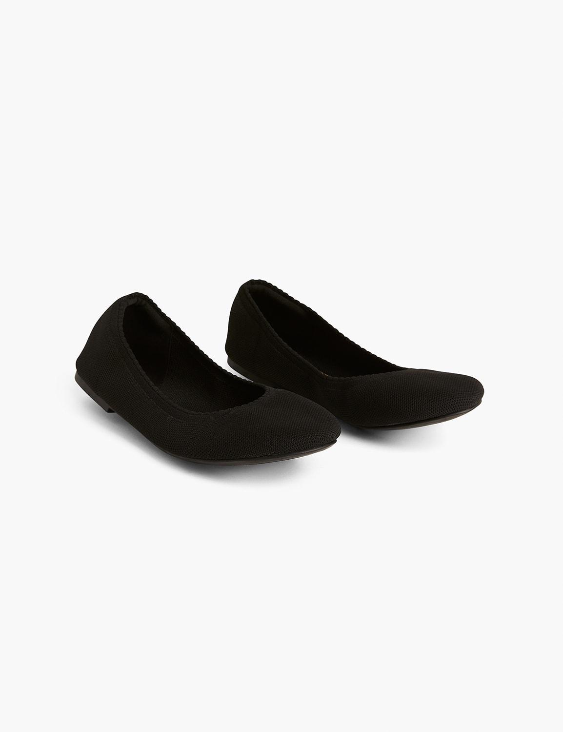 dream cloud stretch knit ballet flat