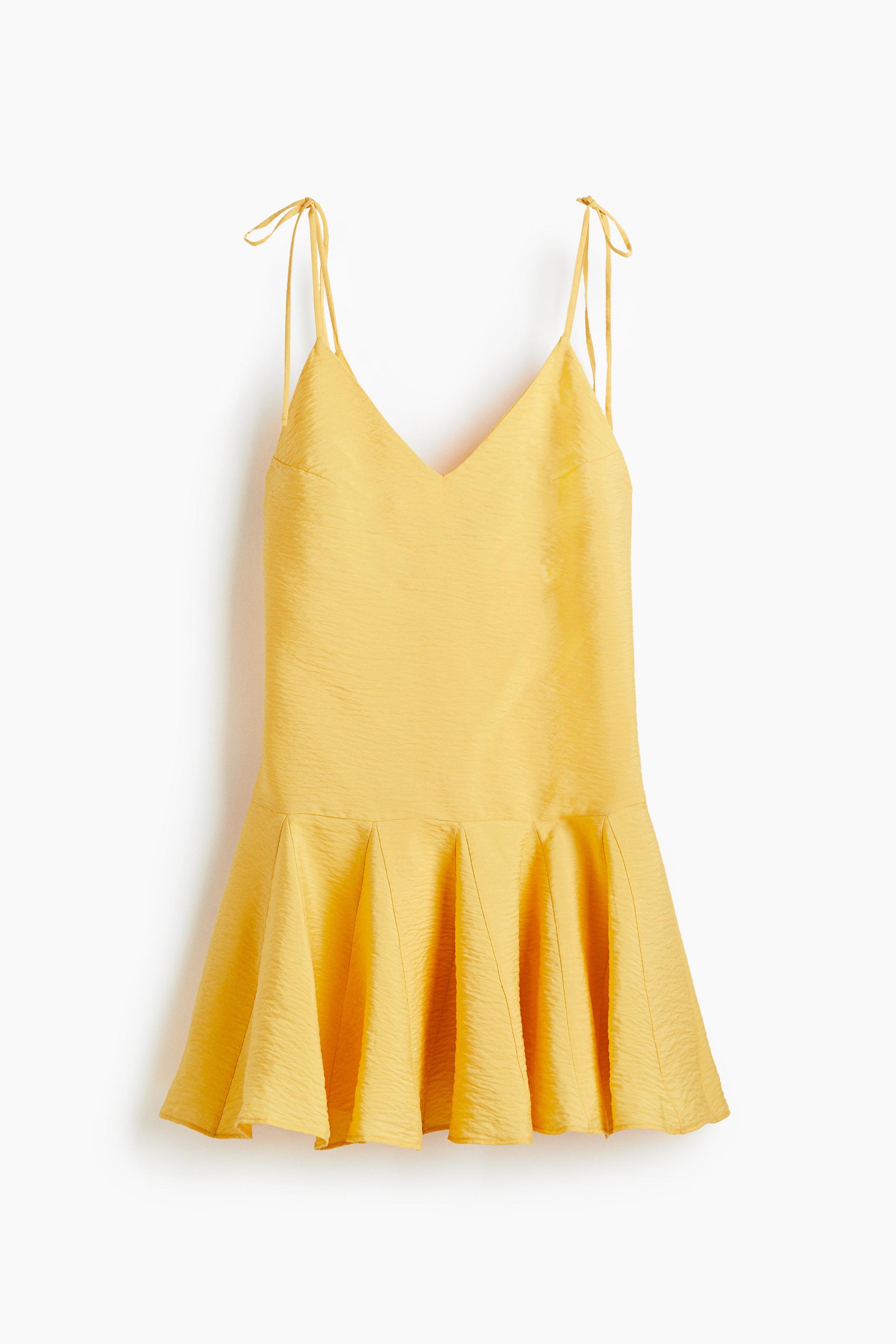 dress with flared skirt