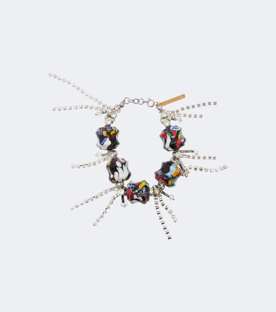 dries van noten beaded embellished bracelet