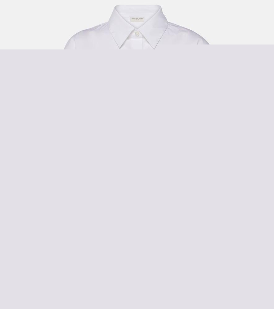 dries van noten casio cotton shirt