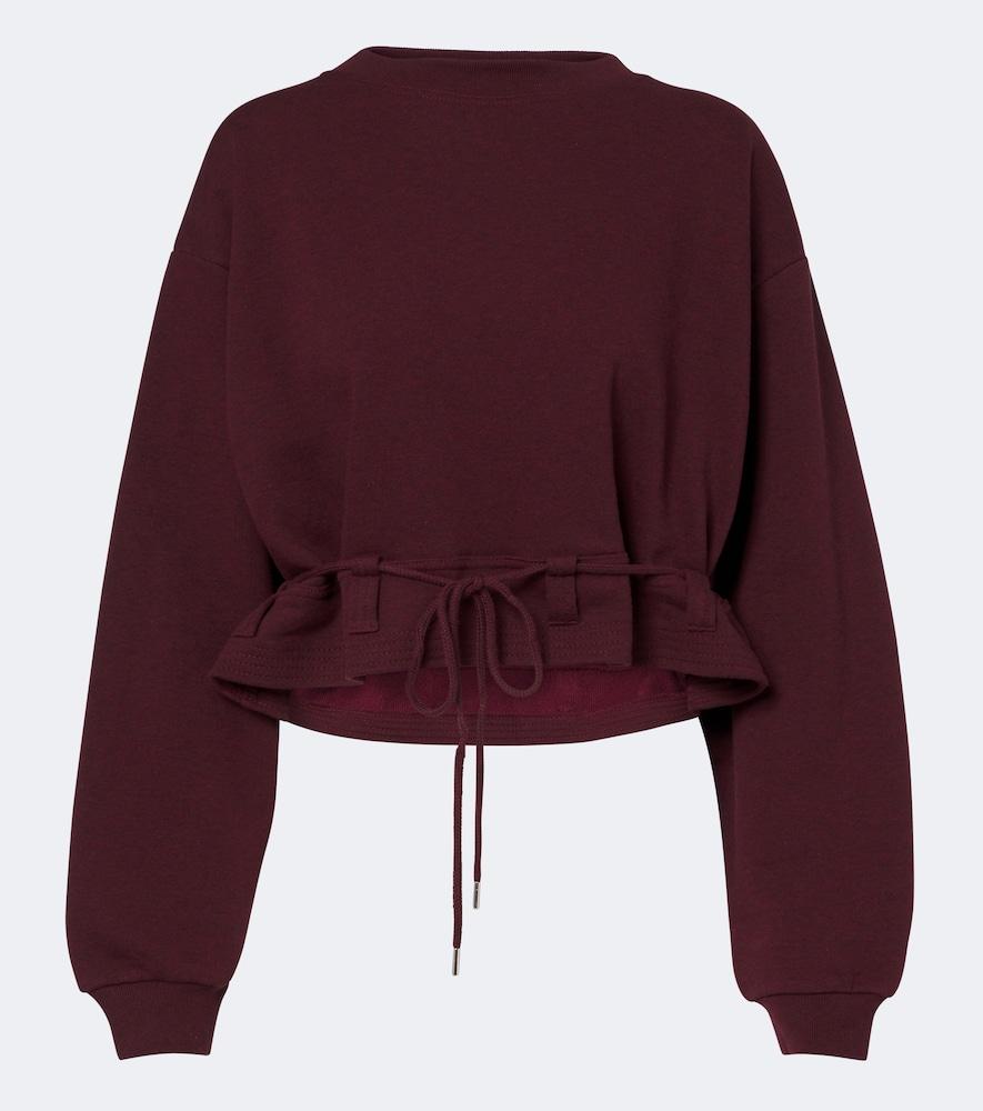 dries van noten cotton jersey sweatshirt