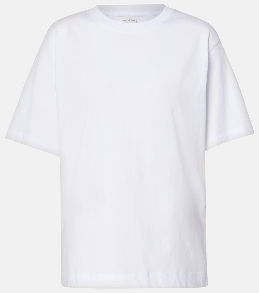 dries van noten cotton jersey t-shirt
