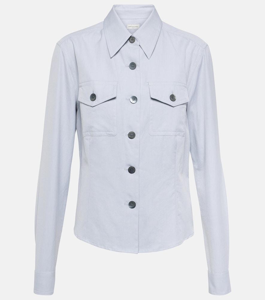 dries van noten cotton shirt