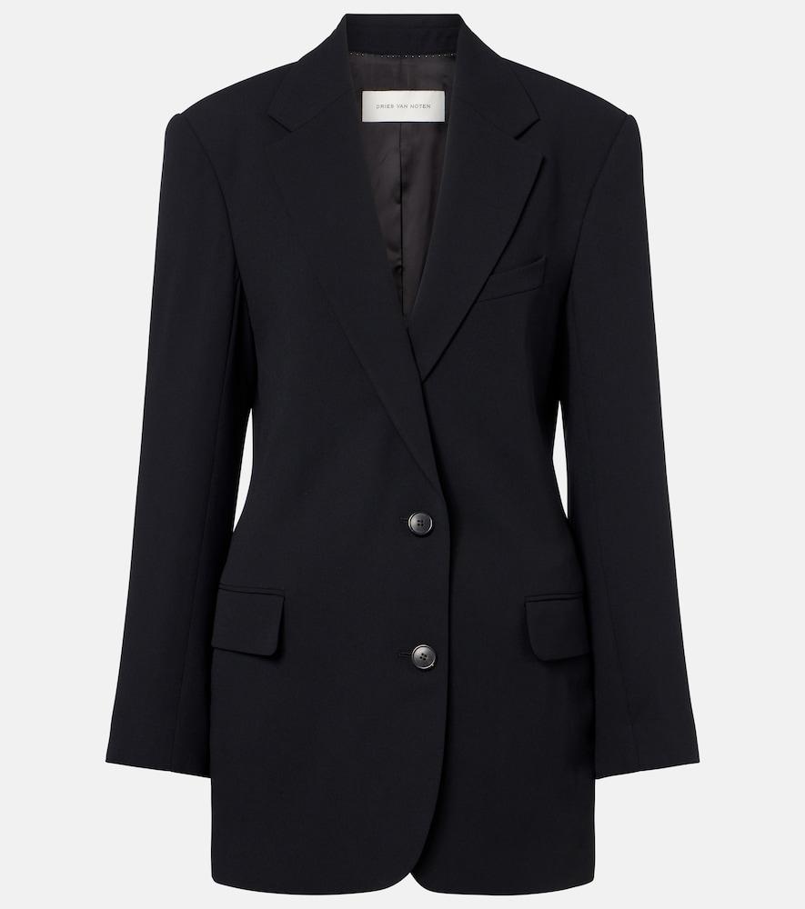 dries van noten double-breasted blazer