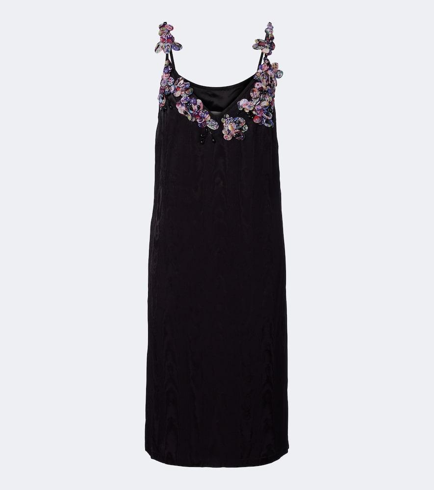 dries van noten embellished midi dress