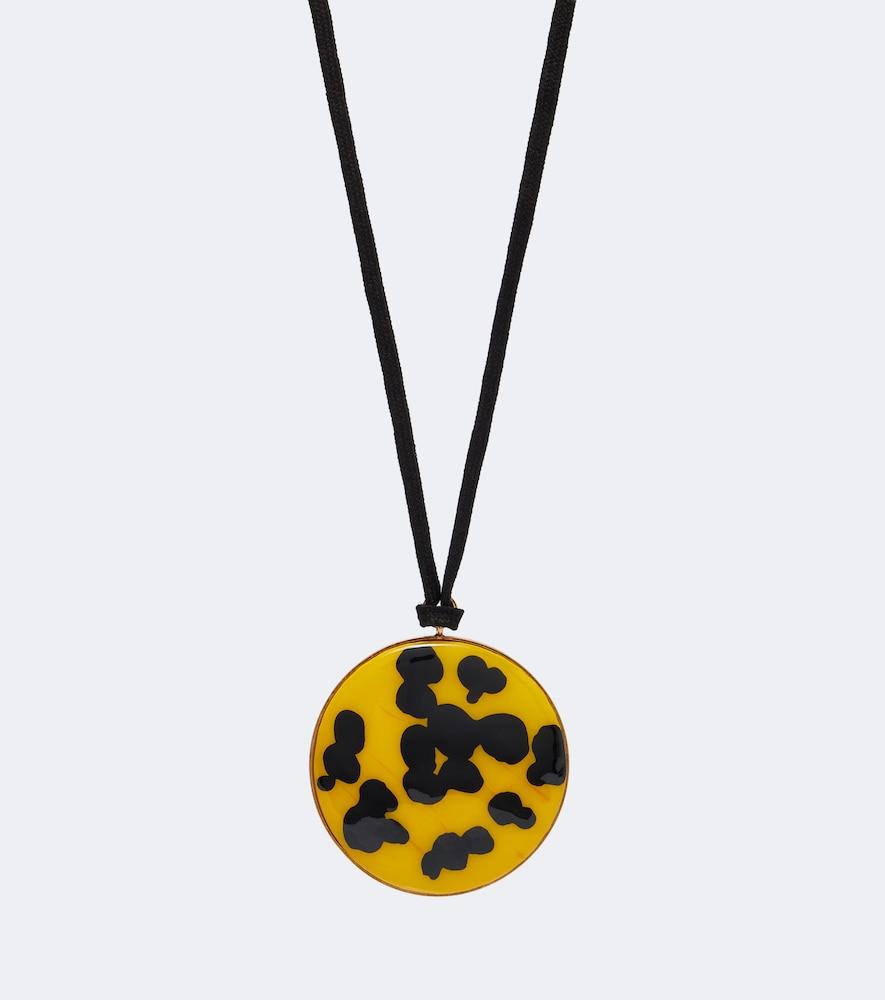 dries van noten embellished pendant necklace