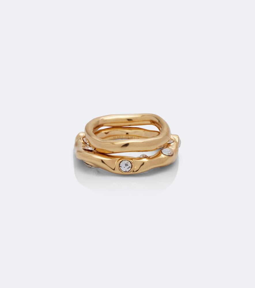 dries van noten embellished ring