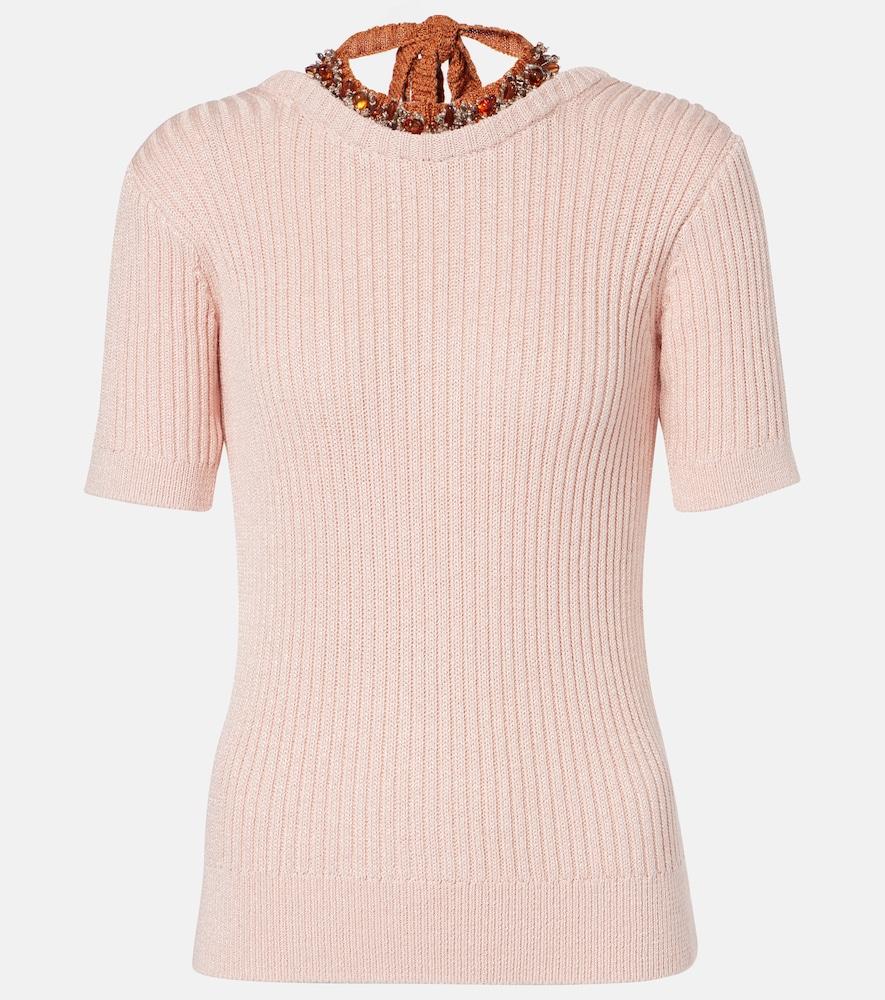 dries van noten embroidered sweater