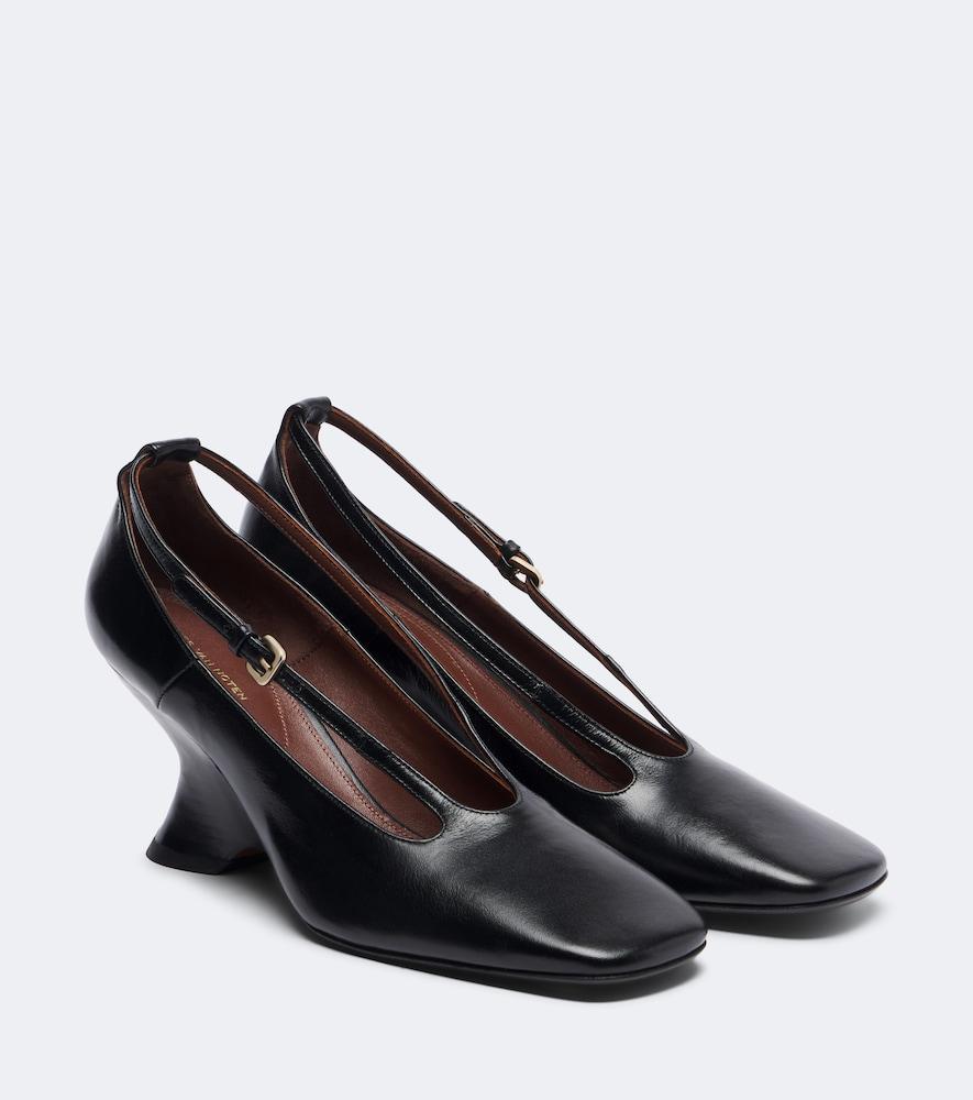 dries van noten leather pumps