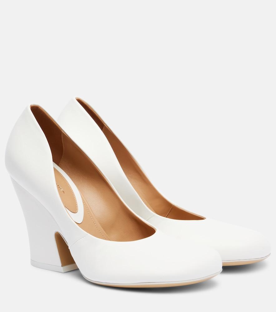 dries van noten leather pumps