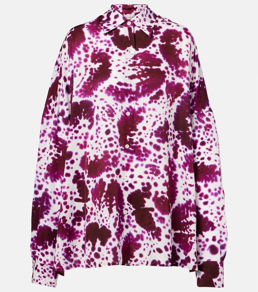 dries van noten oversized shirt