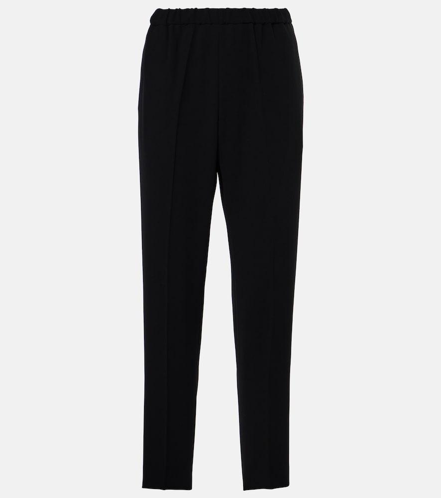 dries van noten pleated slim pants