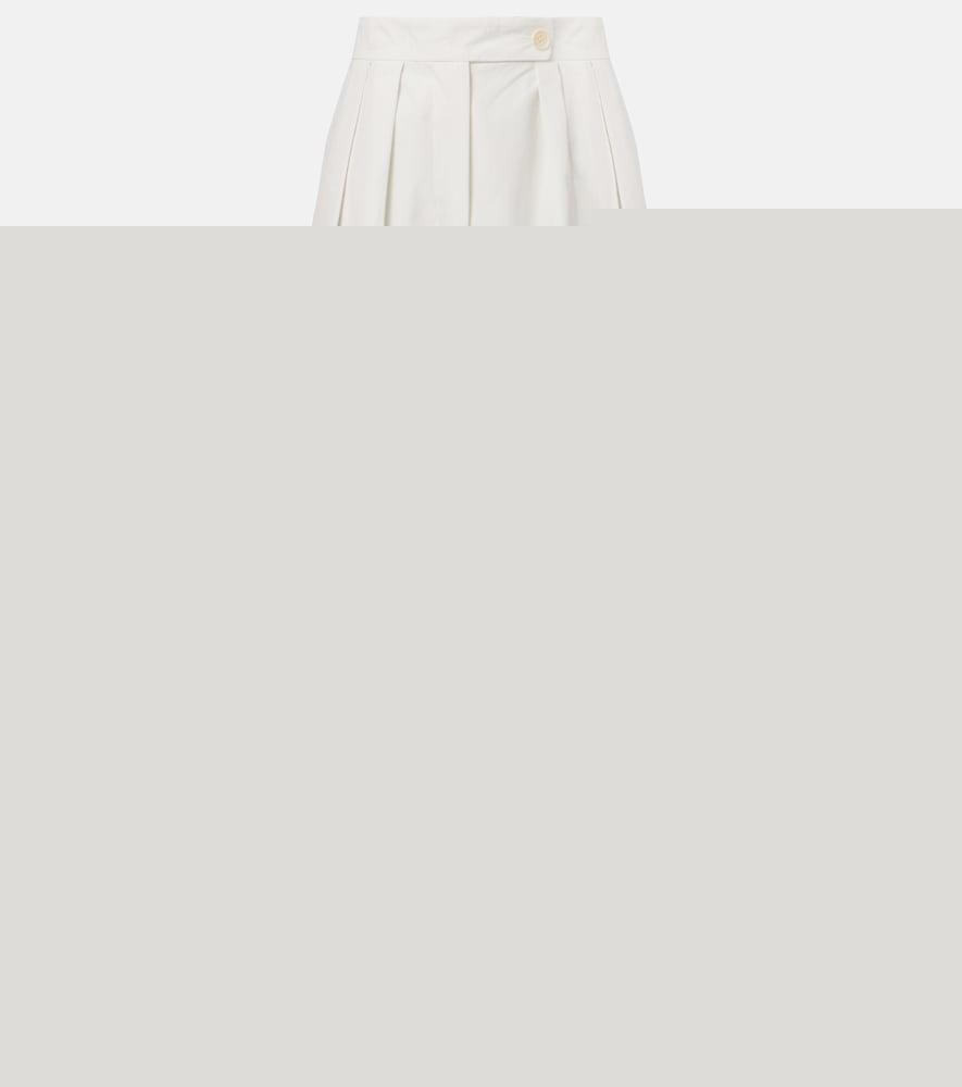 dries van noten pleated wide-leg pants