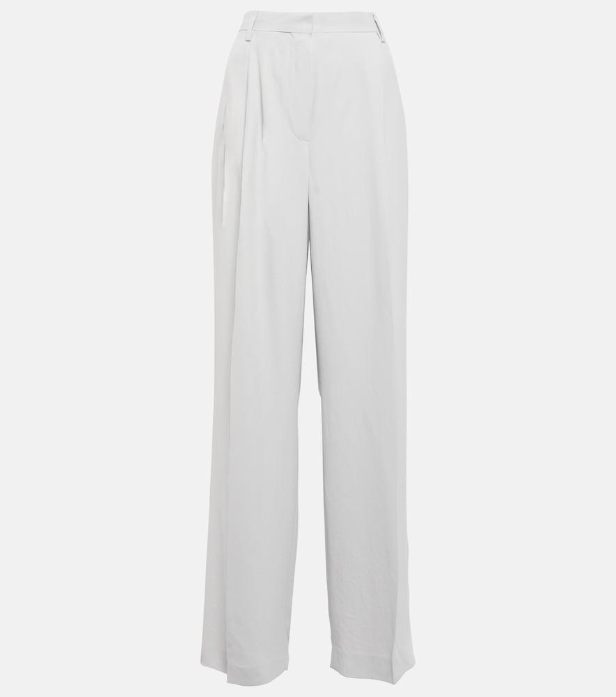 dries van noten pleated wide pants