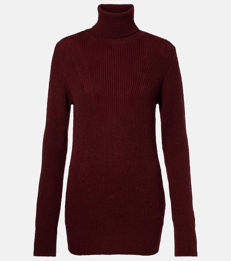 dries van noten ribbed-knit wool turtleneck sweater