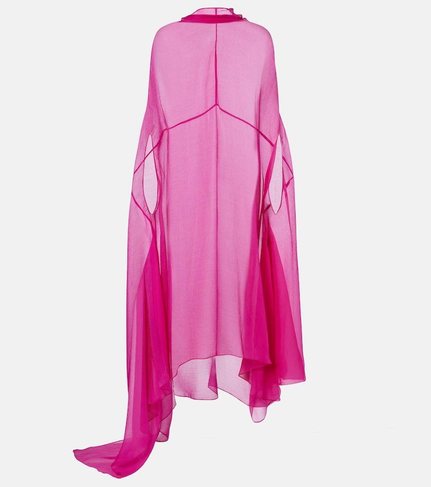 dries van noten silk gown
