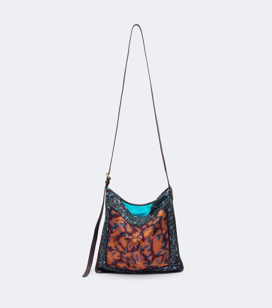 dries van noten small printed shoulder bag