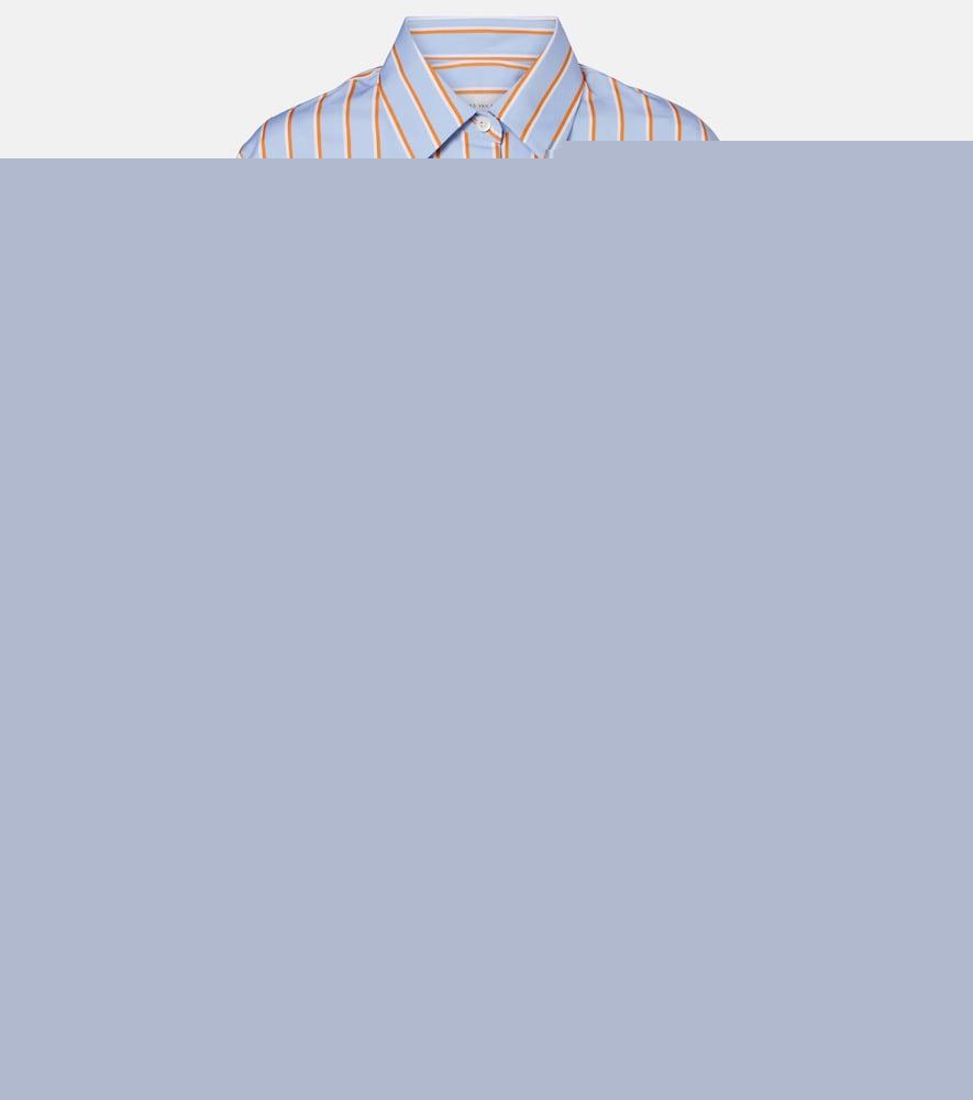 dries van noten striped cotton shirt