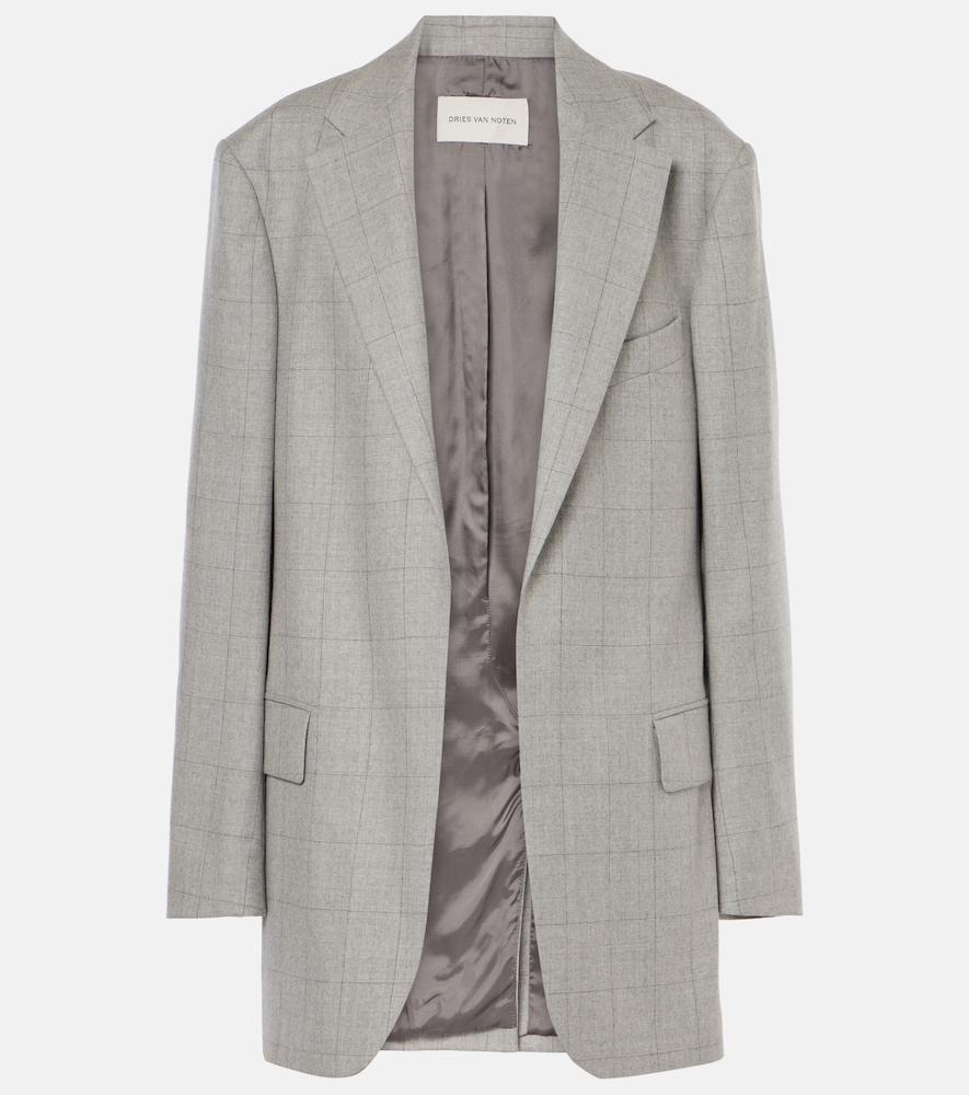 dries van noten wool blazer