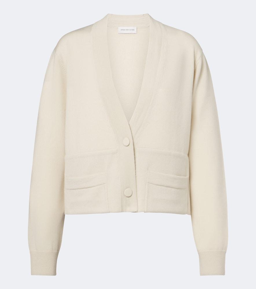 dries van noten wool cardigan