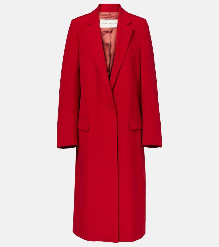 dries van noten wool coat