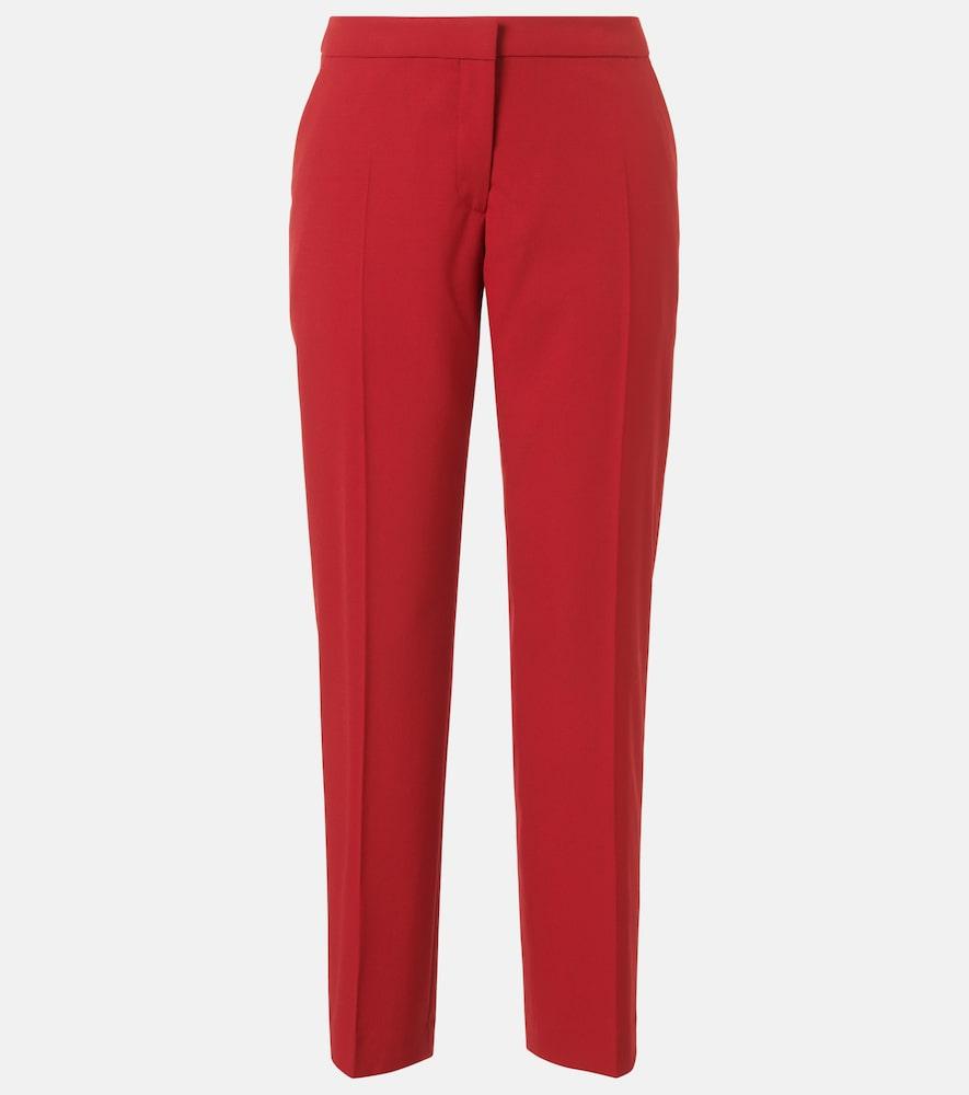 dries van noten wool slim pants