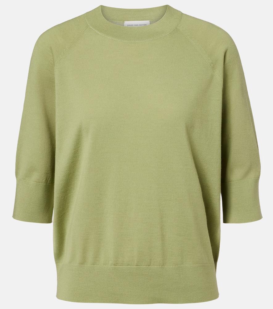 dries van noten wool sweater