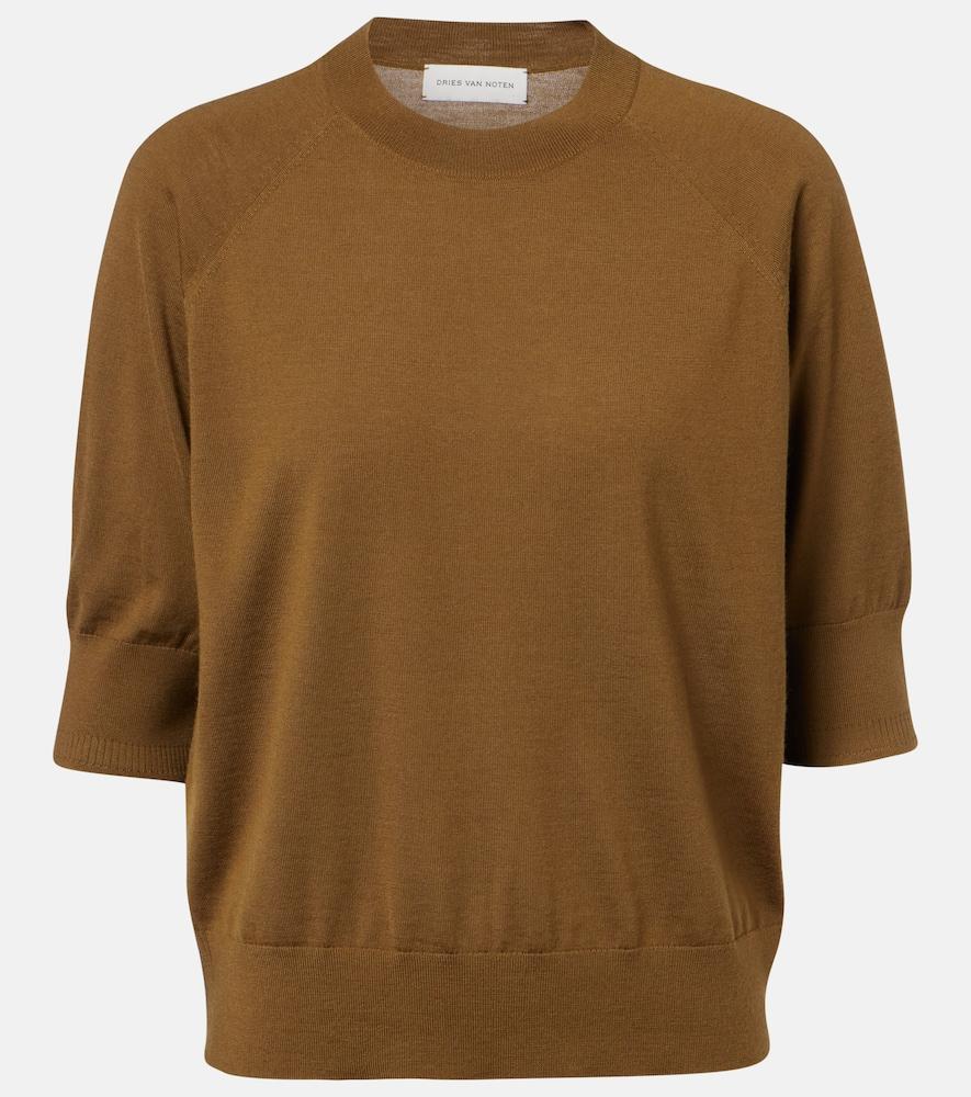 dries van noten wool sweater