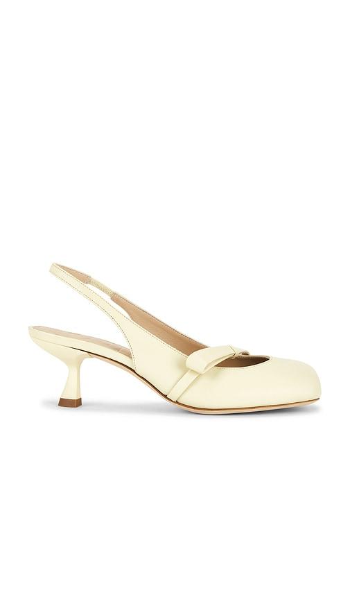 duha valentina slingback pump in yellow. - size 36 (also in 37, 38, 40)