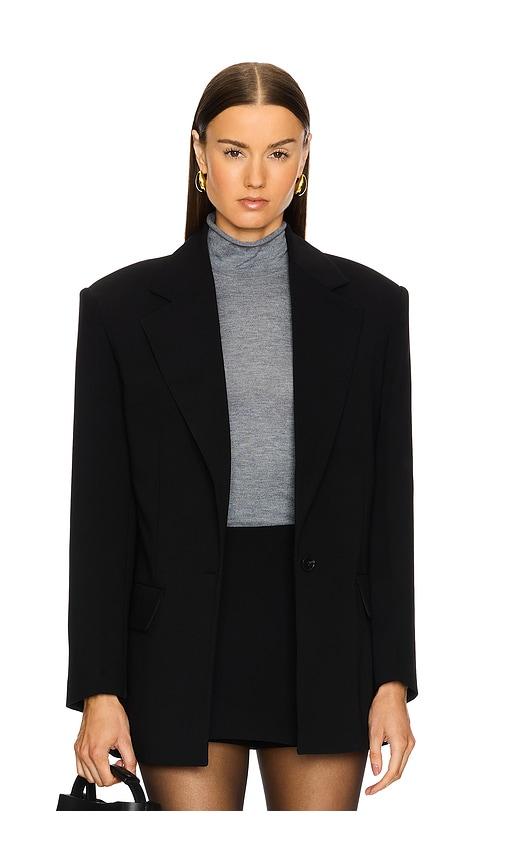 eaves adina blazer in black. - size l (also in xxs, xs, s)