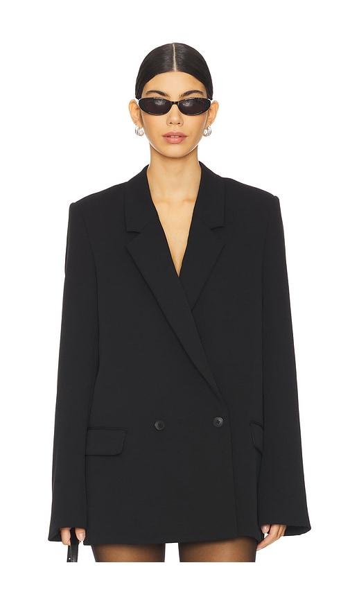 eaves alia blazer in black. - size l (also in xxs, xs, xl)