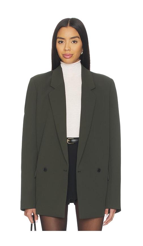 eaves alia blazer in olive. - size s (also in xs, xxs)