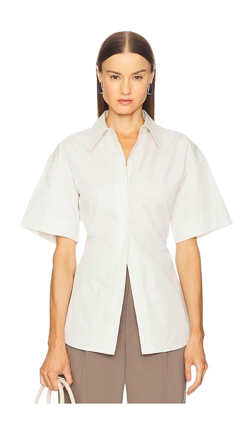 eaves aven shirt in white. - size m (also in s)