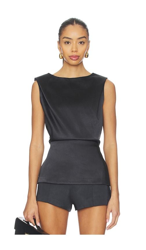 eaves gimle top in black. - size l (also in xxs, s, m, xl)