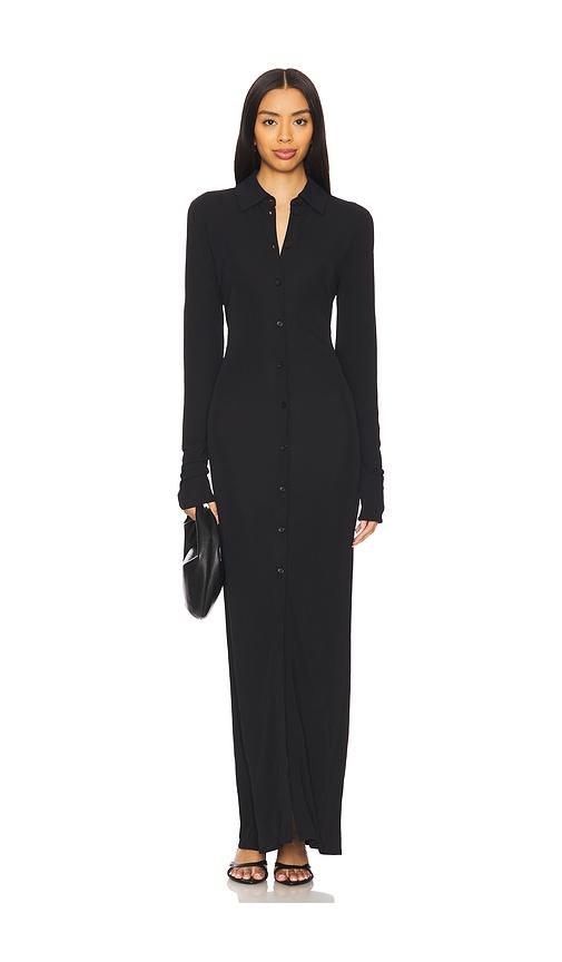 eaves golan dress in black. - size s (also in xs)