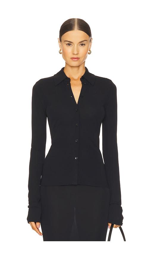eaves golan shirt in black. - size l (also in m, s, xl, xs, xxs)