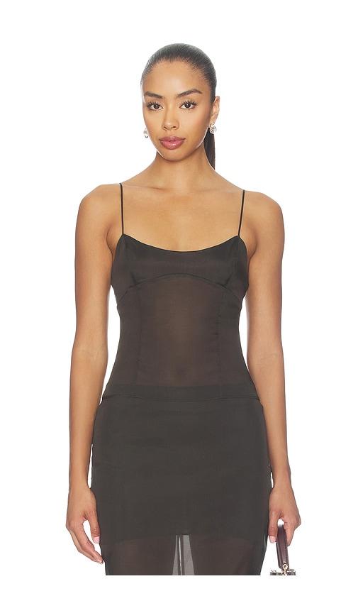 eaves idunn top in olive. - size l (also in xs, s, m, xl)