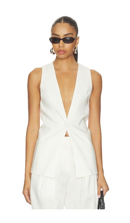 eaves iyla vest top in white. - size m (also in s, xl, xs)