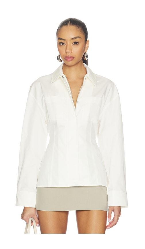 eaves kaspar jacket in ivory. - size l (also in xs, xxs, s, m, xl)