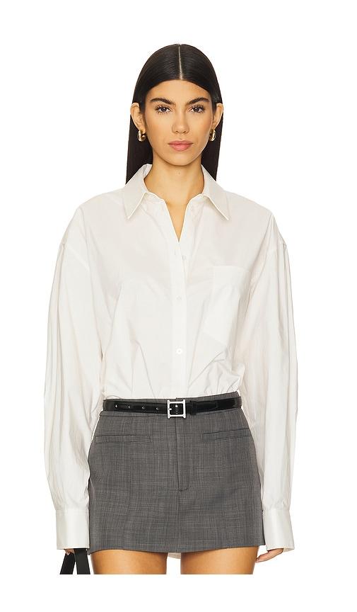eaves kfir shirt in ivory. - size m (also in xl)