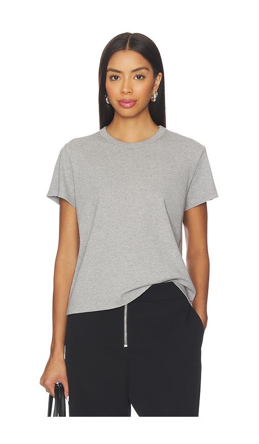 eaves lene boxy tee in grey. - size xs (also in xxs)
