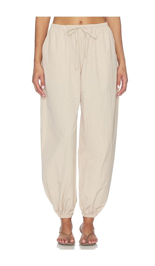 eaves leny parachute pant in grey. - size l (also in xxs, xs, s, m, xl)