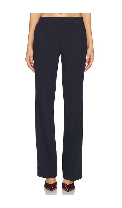 eaves lyla trouser in navy. - size l (also in m, s, xl)
