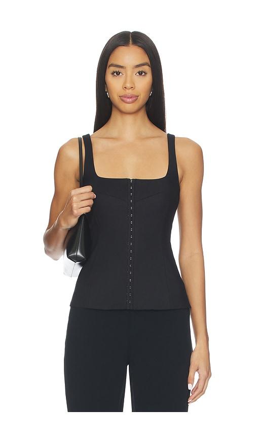 eaves mai compact suiting top in black. - size s (also in xs, xxs)