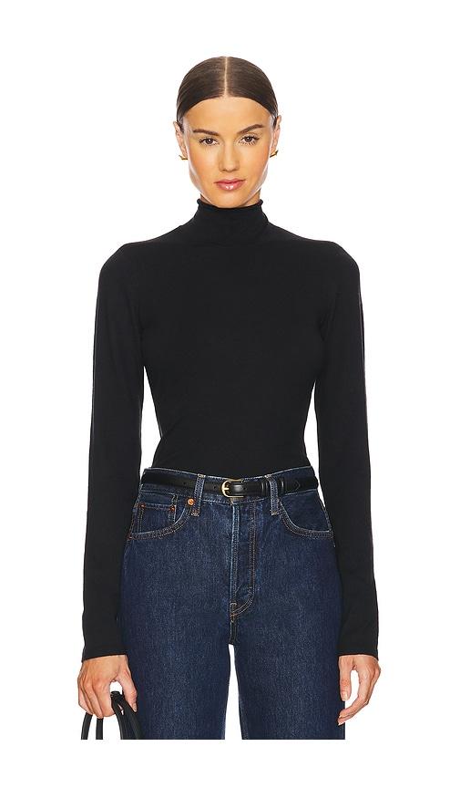 eaves maxine turtleneck sweater in black. - size l (also in m, s, xl, xs)