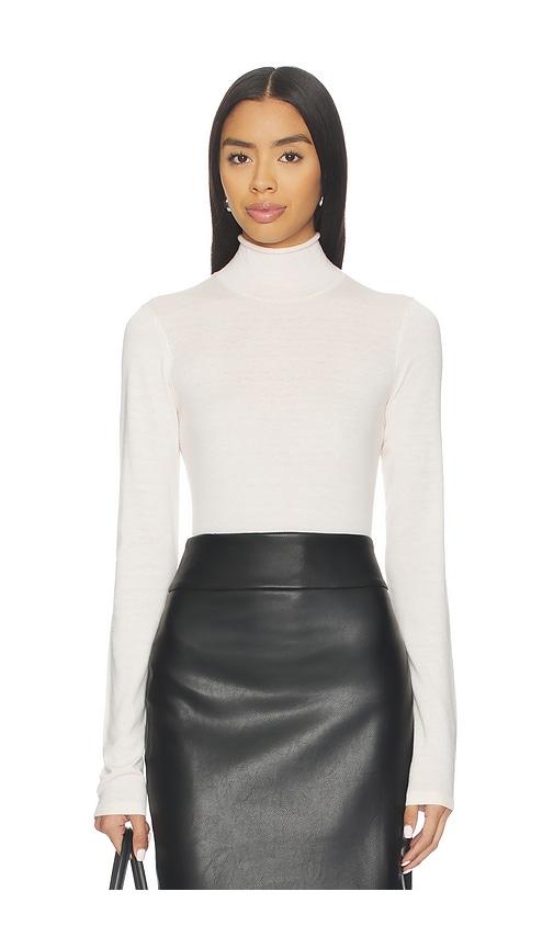 eaves maxine turtleneck sweater in white. - size m (also in s, xl, xs)