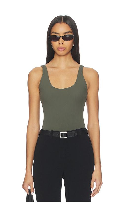 eaves nera bodysuit in army. - size l (also in xs, xxs, s, m, xl)