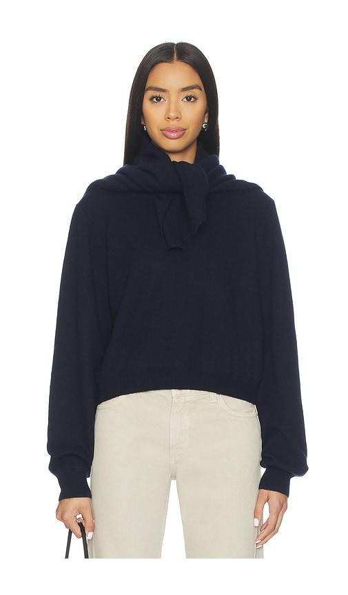eaves parris detachable kerchief crew in navy. - size m (also in s, xs)